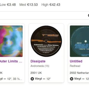Techno Vinyl Pack 1 (5x)
