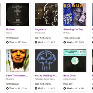 Harder Styles Vinyl Pack 1 (Oldskool, Hardcore, Hardstyle)